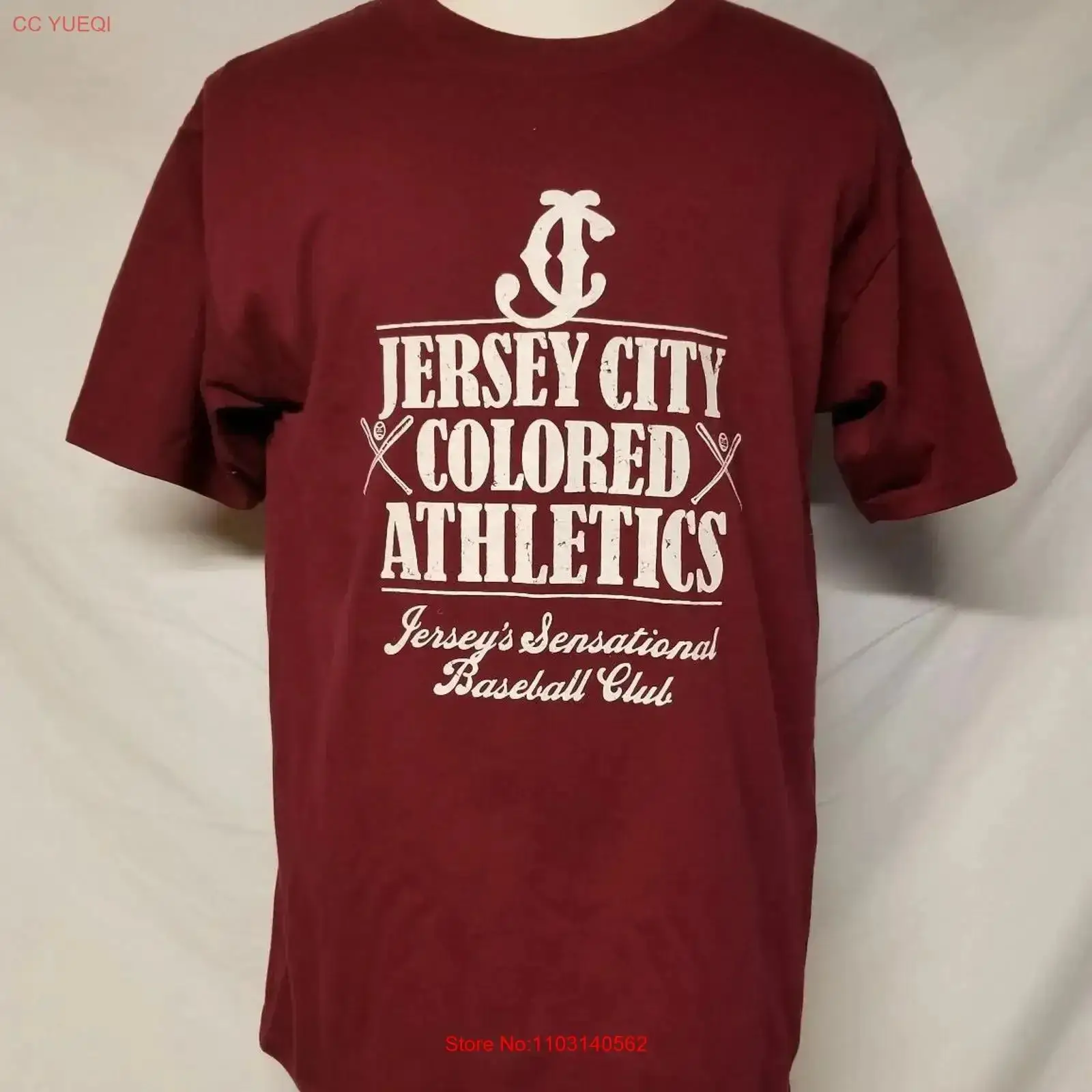 Streetwear Brand Tags - Kaos Baseball Jersey City Colored Athletics