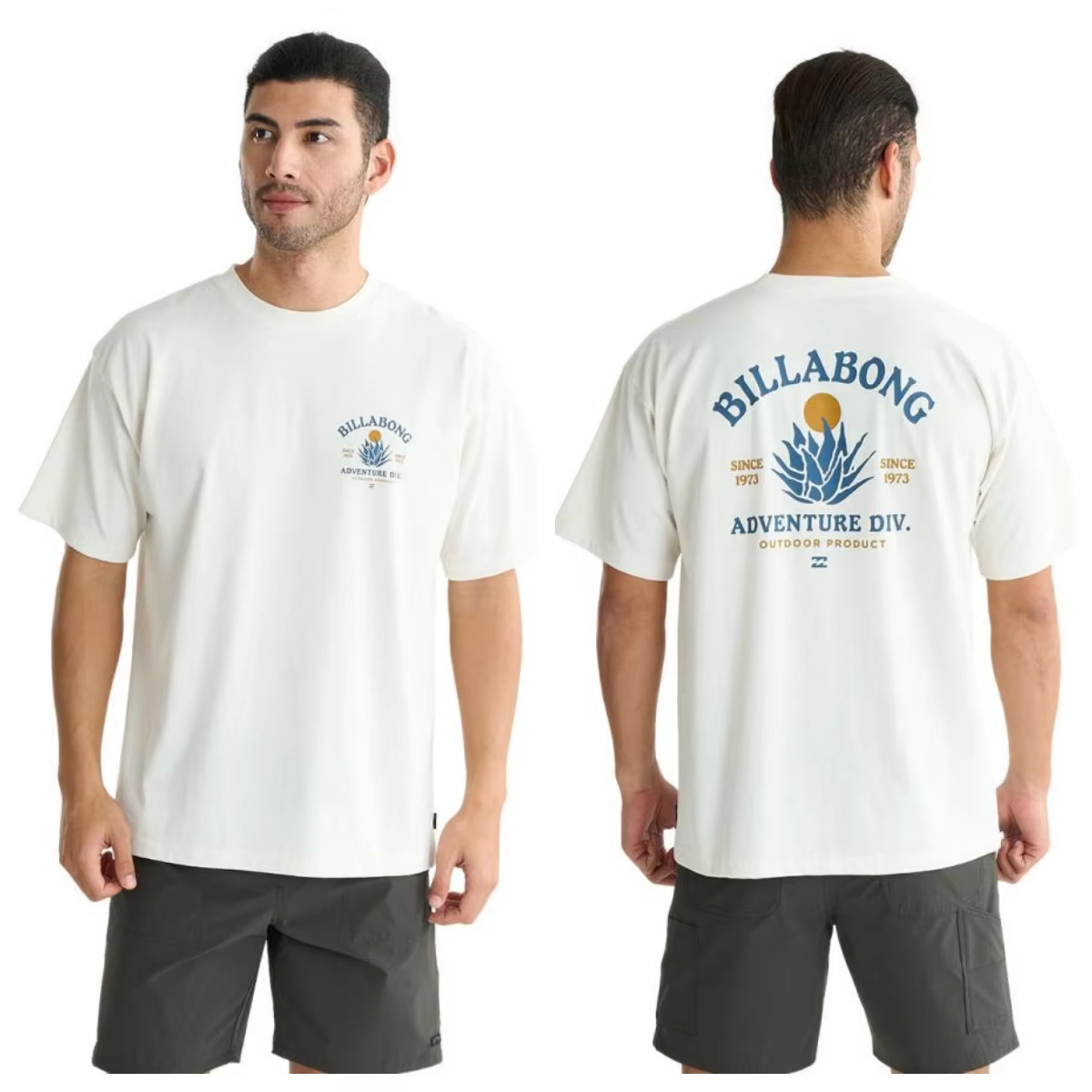 Streetwear Brand Tees - Kaus Merek White Beach Outdoor Surfing,