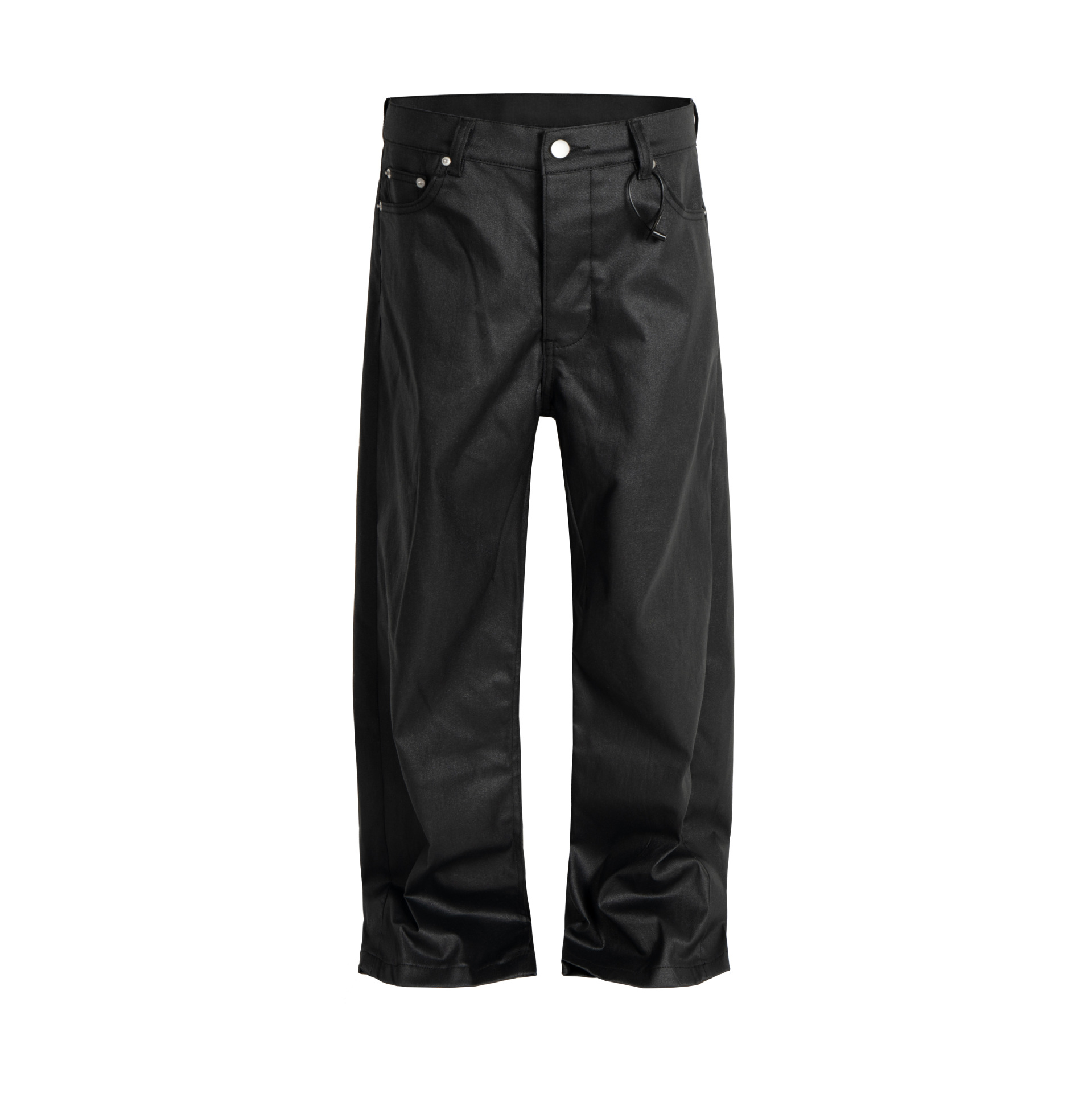 Streetwear Brand Niche - Celana denim berlapis lilin gaya streetwear