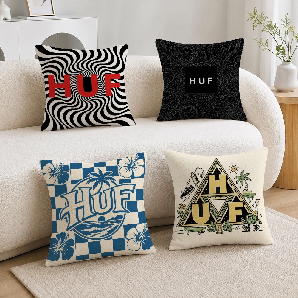 Streetwear Brand Home Decor - Sarung Bantal HUF dari Brand Streetwear,