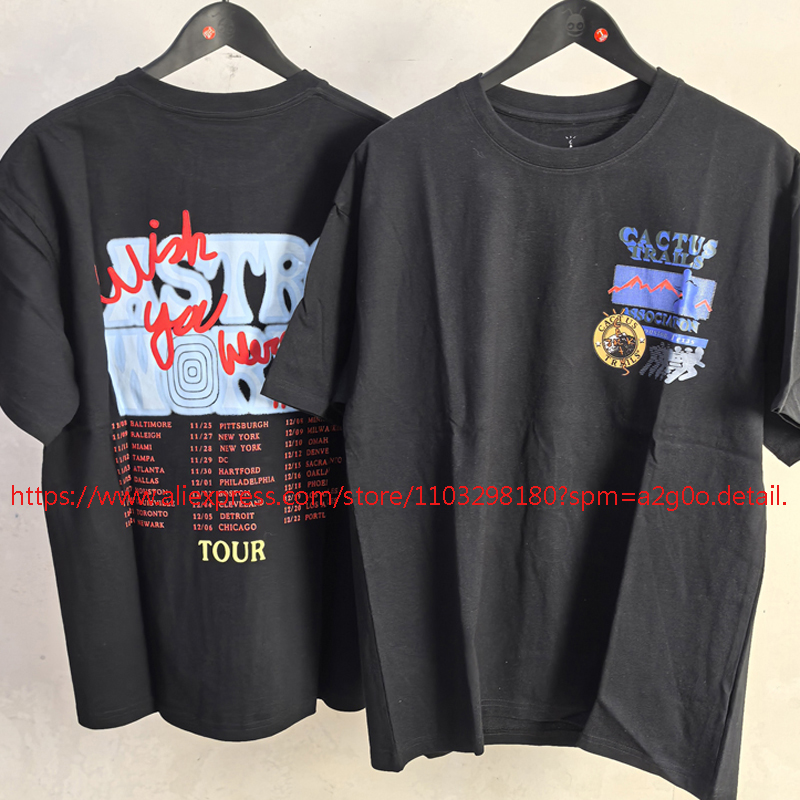 Cactus Jack Tee - Kaos Hip Hop Trend Cactus Jack
