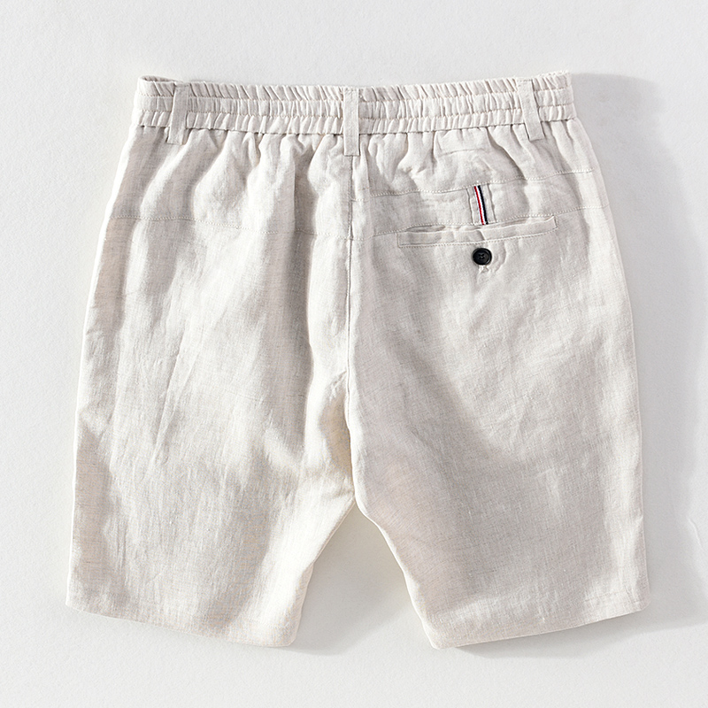 Streetwear Brand Shorts - Italia Baru 100% Linen Gaya Baru