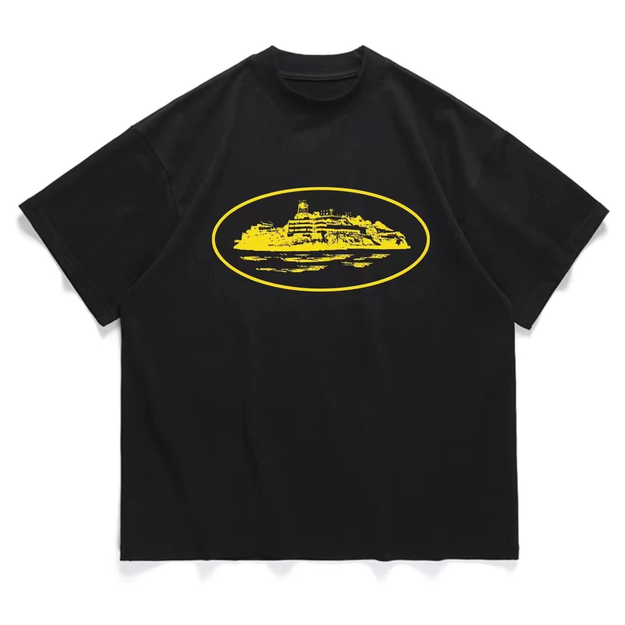 Yellow Streetwear Brand - Kaos Logo Klasik Kuning Premium Streetwear