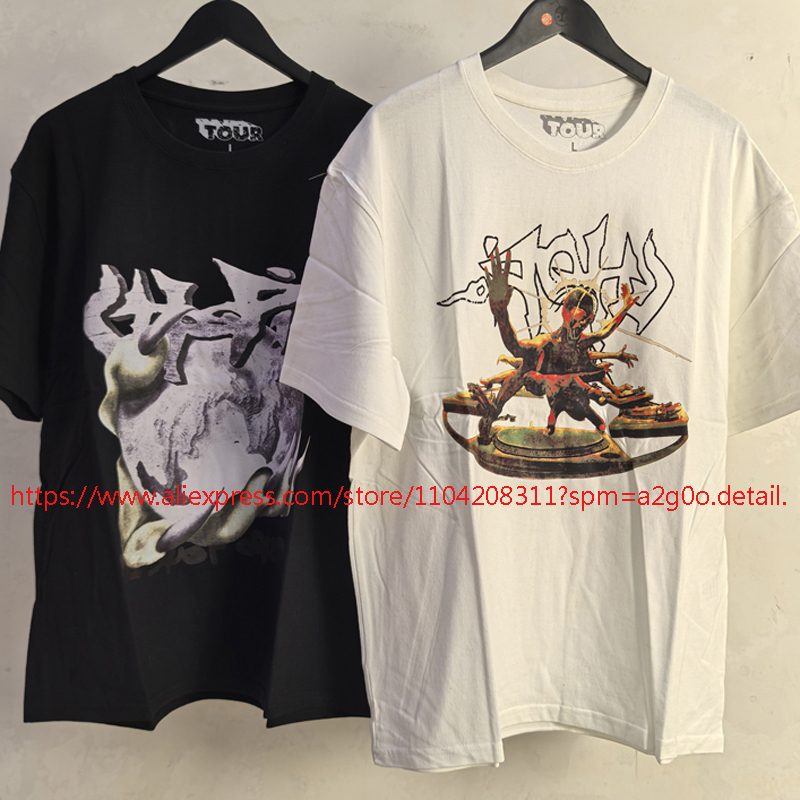 Cactus Jack Tee - Kaus Cactus Jack Pakaian Jalanan Musim