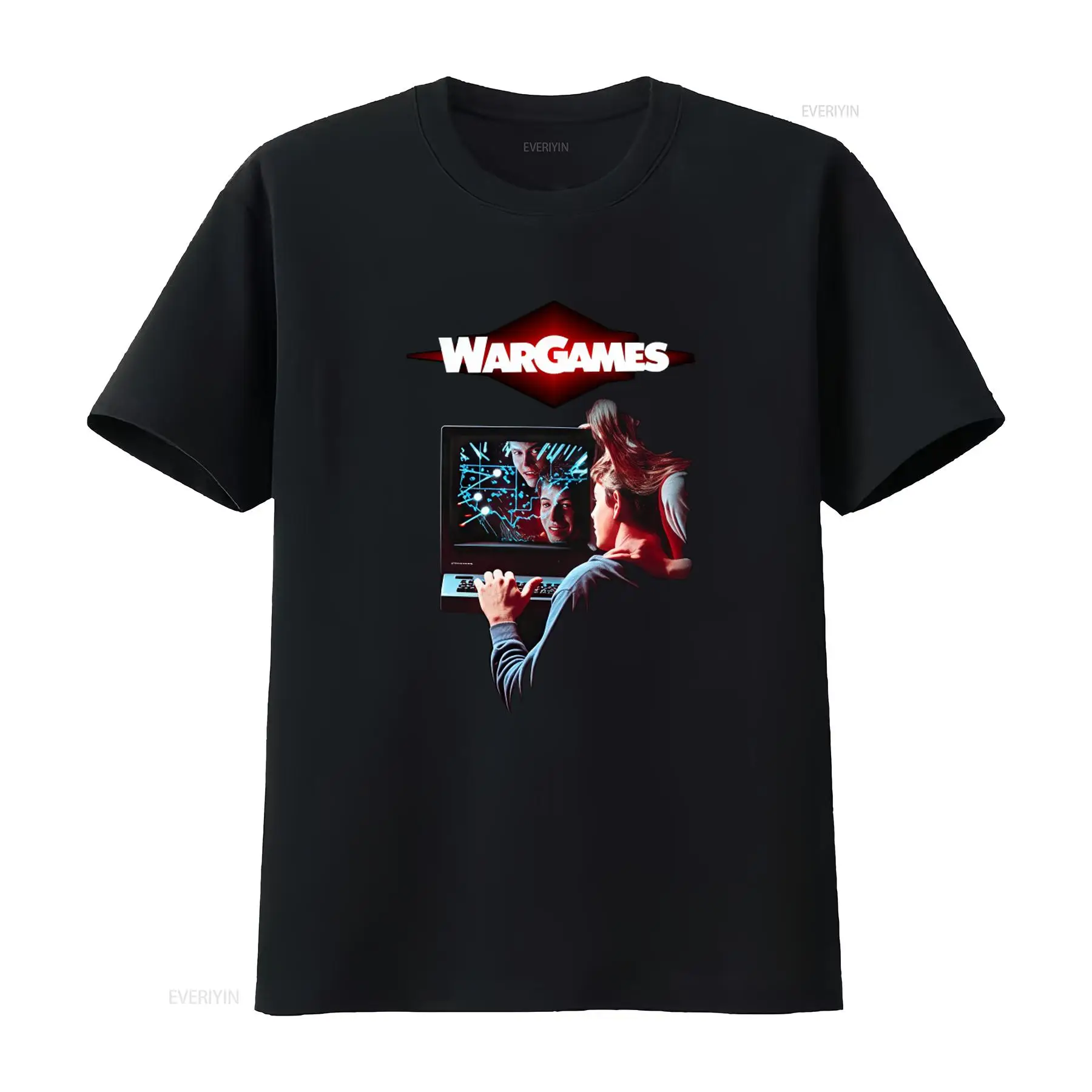 Streetwear Brand Graphic Designer - Kaos Film Kultus WarGames Desain Retro