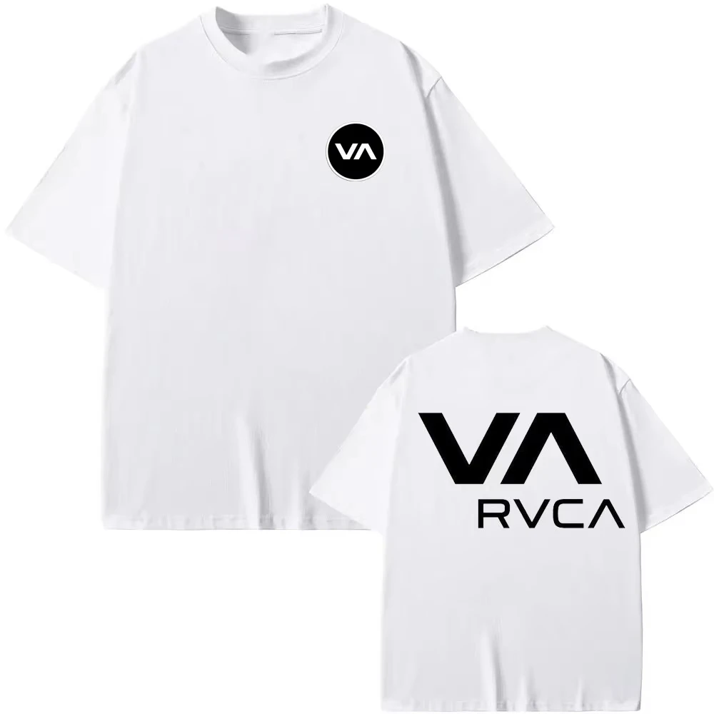 Streetwear Brand Tees - RVCA T Shirt Hitam Tee Musim