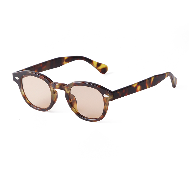 Kacamata Hitam Bulat Motif Can - Yellow Streetwear Brand ulasan dan harga