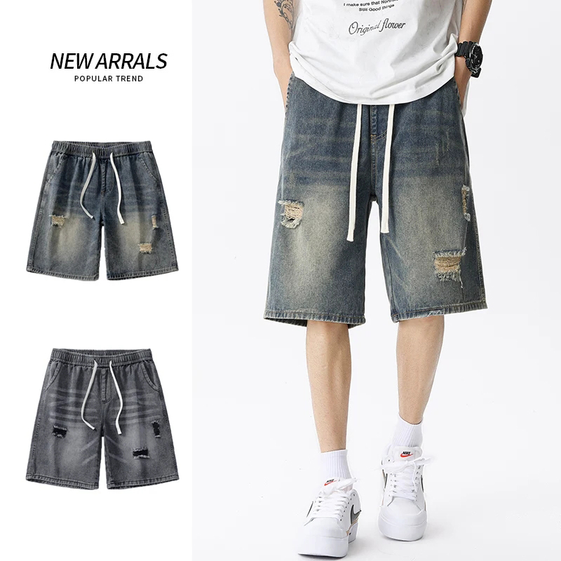 Celana pendek Denim tipis musi - Streetwear Brand Pants ulasan dan harga