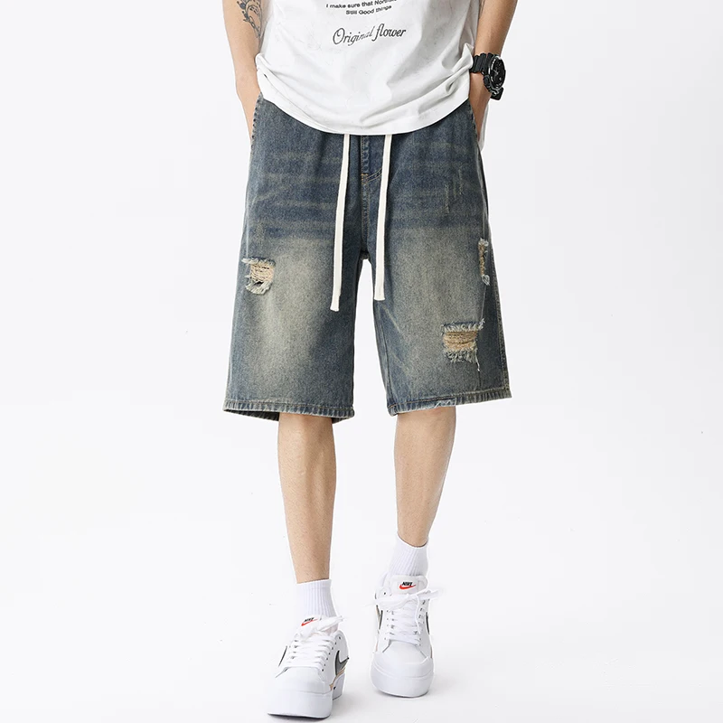 Celana pendek Denim tipis musi - Streetwear Brand Pants ulasan dan harga