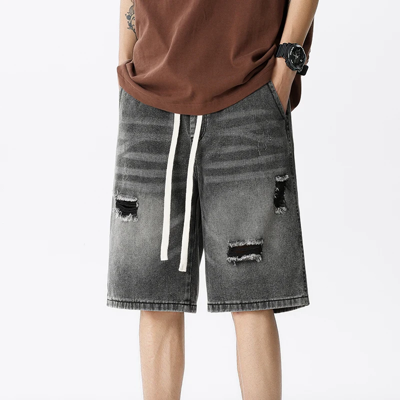 Celana pendek Denim tipis musi - Streetwear Brand Pants ulasan dan harga