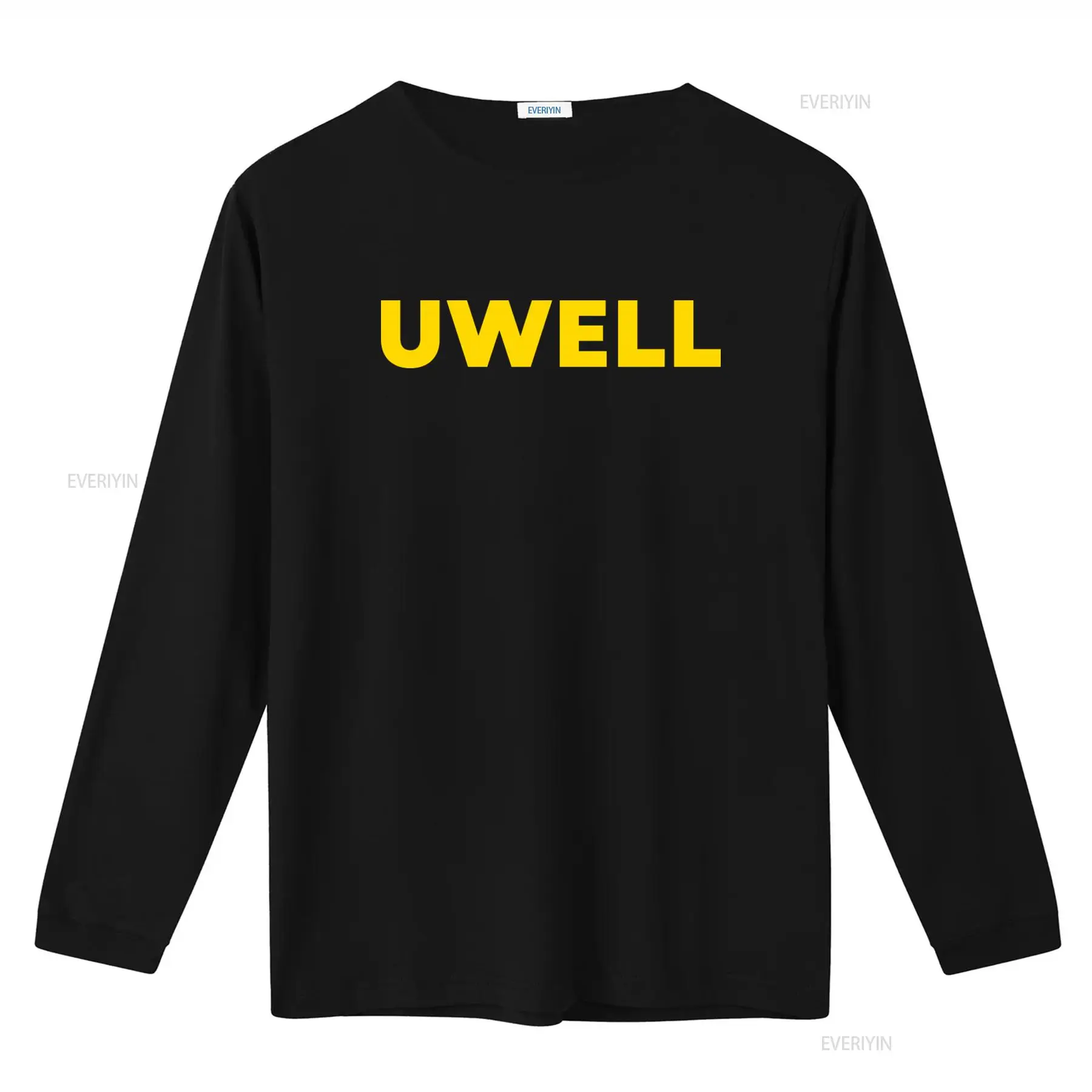 Kaos Uwell Brand dengan cetaka - Yellow Streetwear Brand ulasan dan harga