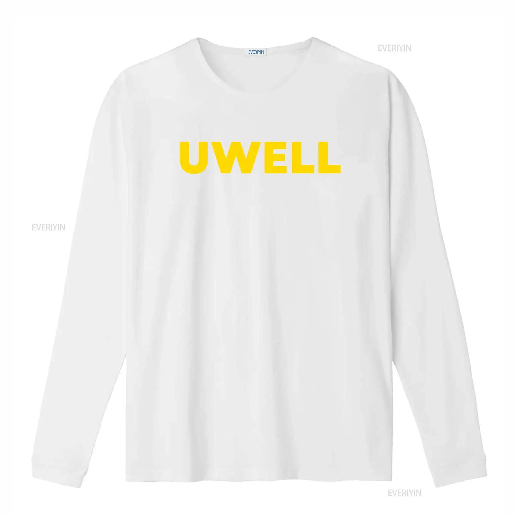 Kaos Uwell Brand dengan cetaka - Yellow Streetwear Brand ulasan dan harga
