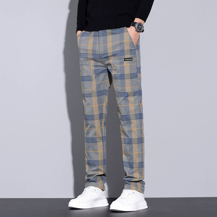 Celana Kotak-kotak Pria – Cela - Streetwear Brand Tags ulasan dan harga