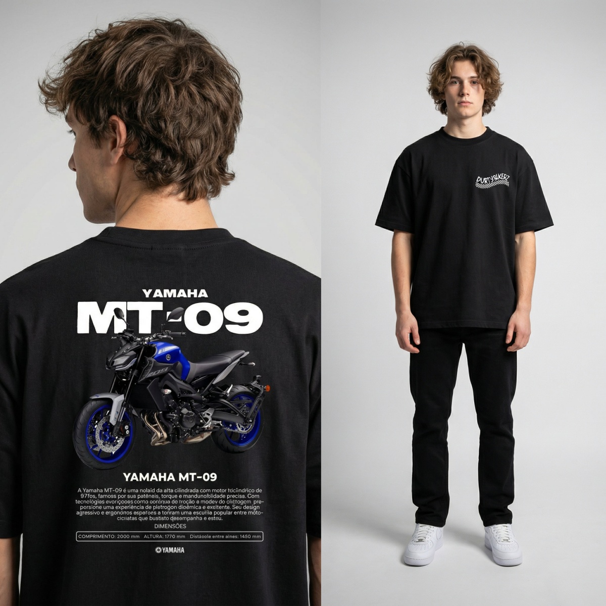 Kaos Merek Sepeda Motor Yamaha - Streetwear Brand Tees ulasan dan harga