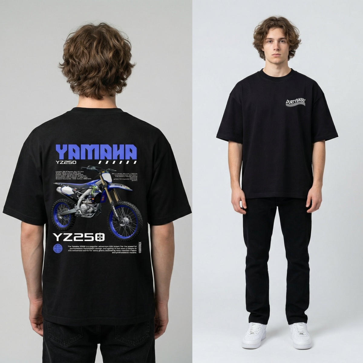 Kaos Merek Sepeda Motor Yamaha - Streetwear Brand Tees ulasan dan harga