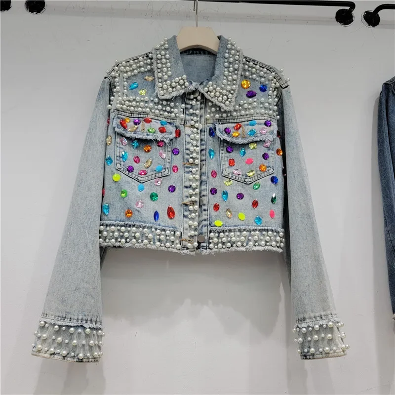 Jaket Jeans Biru Muda Burr Ber - Streetwear Brand Pants ulasan dan harga