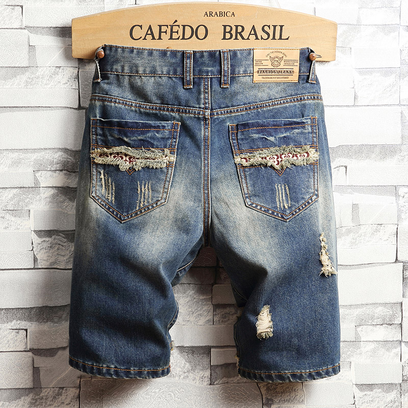 Celana Pendek Denim Hip-hop Ro - Streetwear Brand Pants ulasan dan harga
