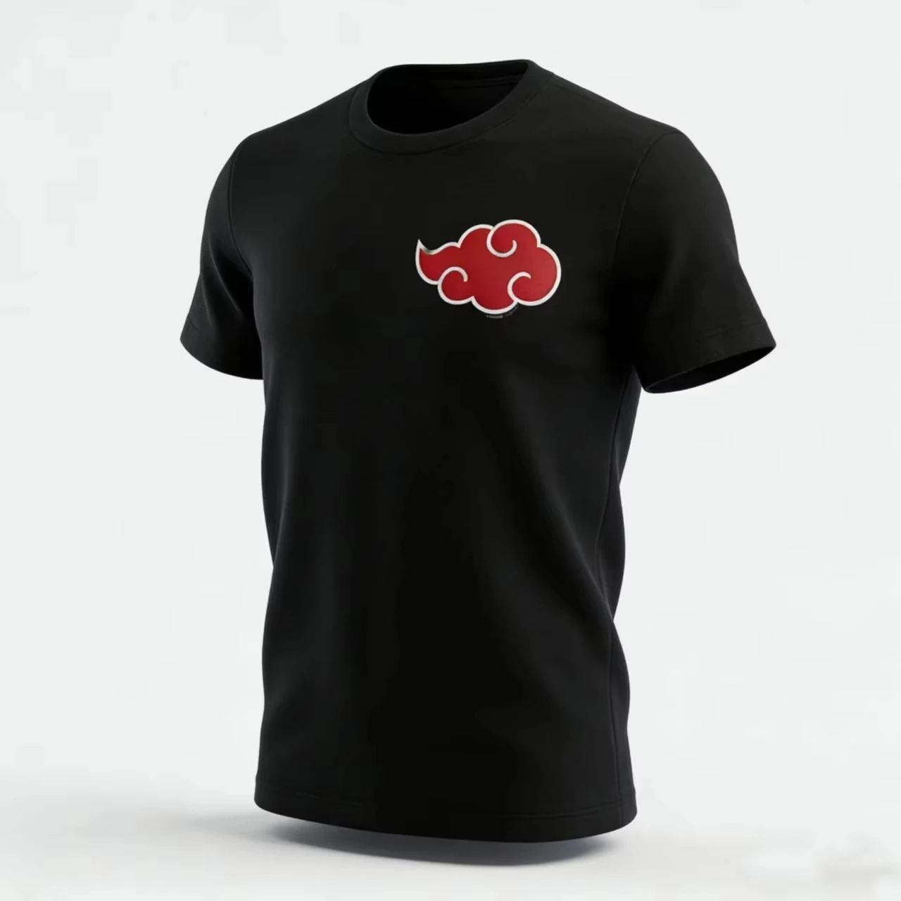 Kaos Pria Cetak Simbol Awan Ak - Streetwear Brand In Japan ulasan dan harga