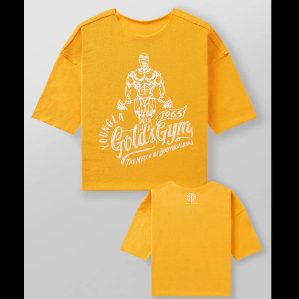 Kaus Merek Olahraga Latihan Gy - Yellow Streetwear Brand ulasan dan harga