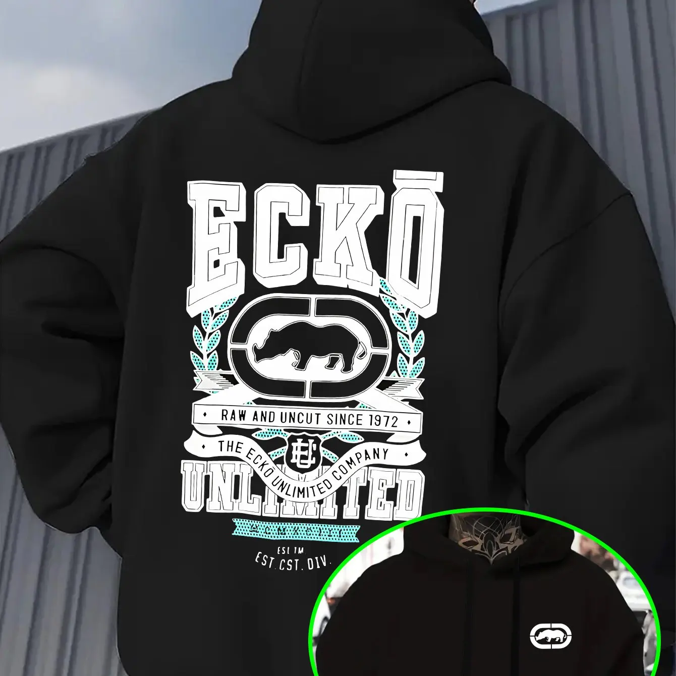 Hoodie Pria Bergaya Trendy den - Streetwear Brand Niche ulasan dan harga