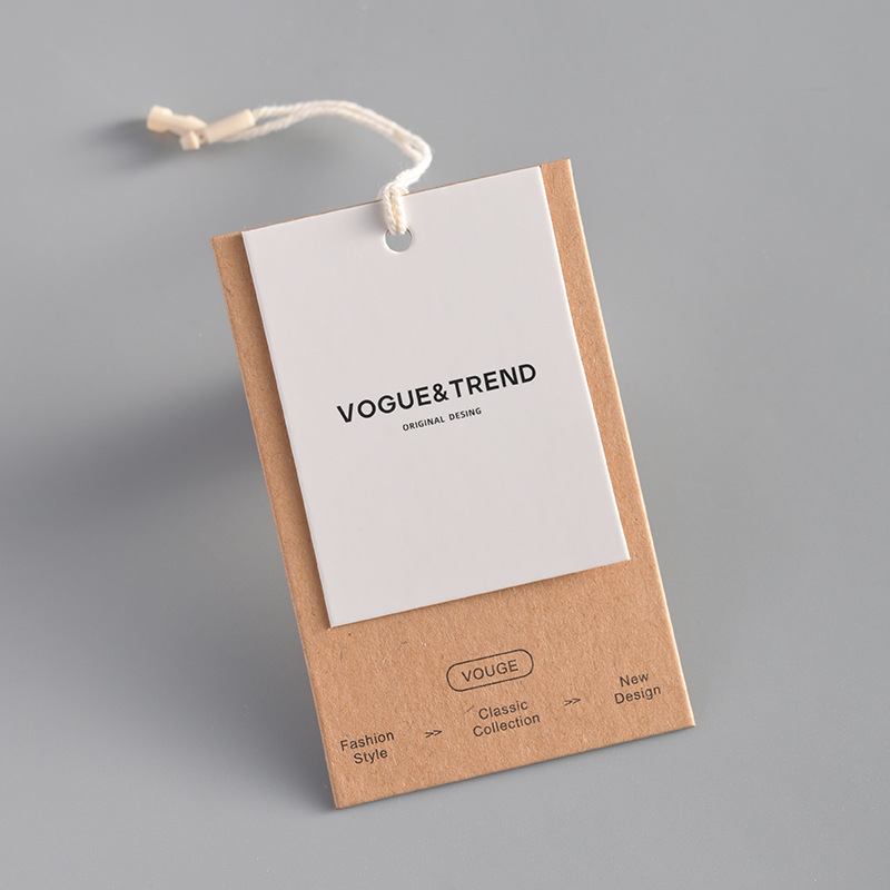 Tag Gantung Kertas Kraft Vinta - Streetwear Brand Tags ulasan dan harga