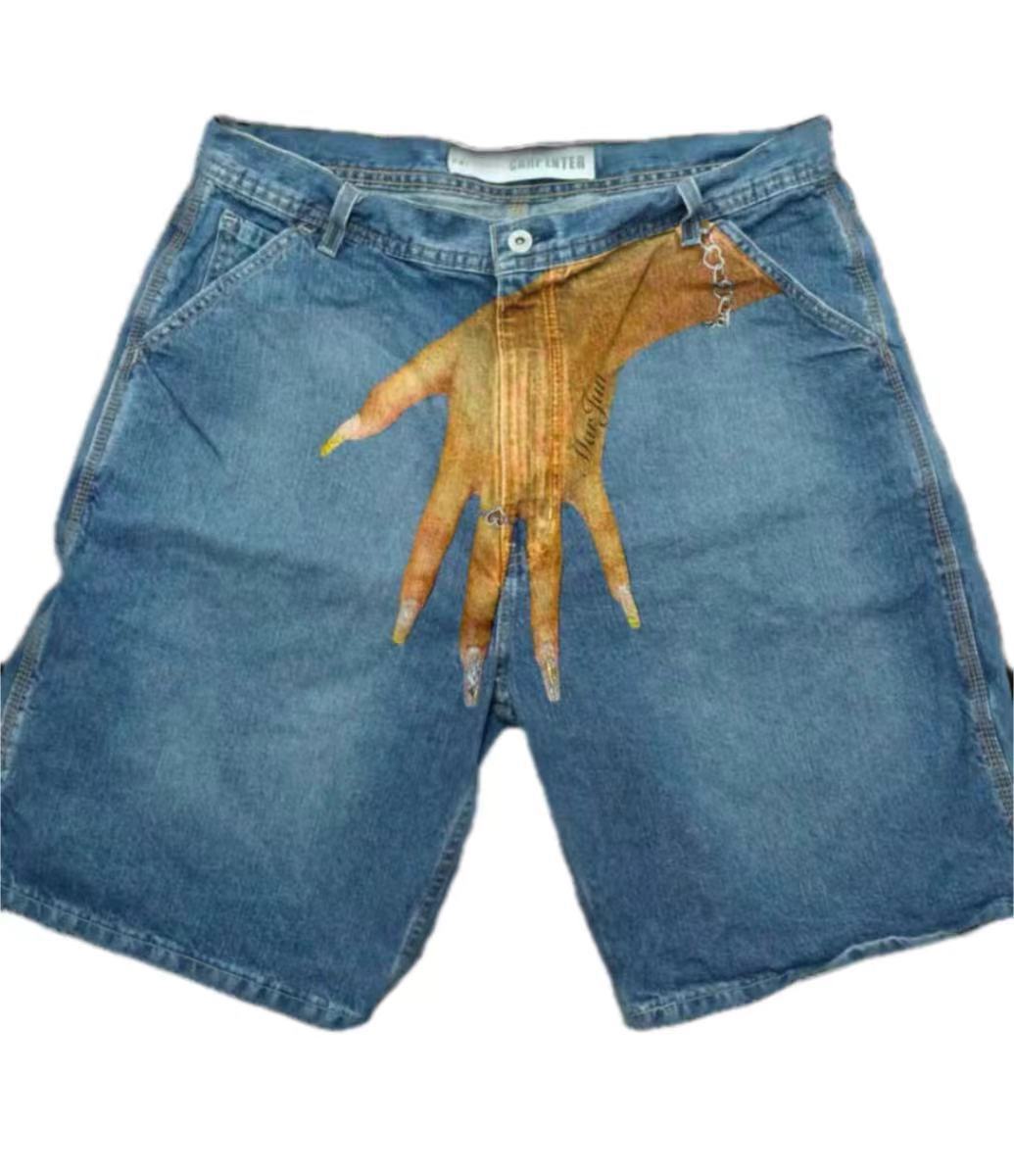 Deeptown Y2k Celana Pendek Den - Streetwear Brand Shorts ulasan dan harga