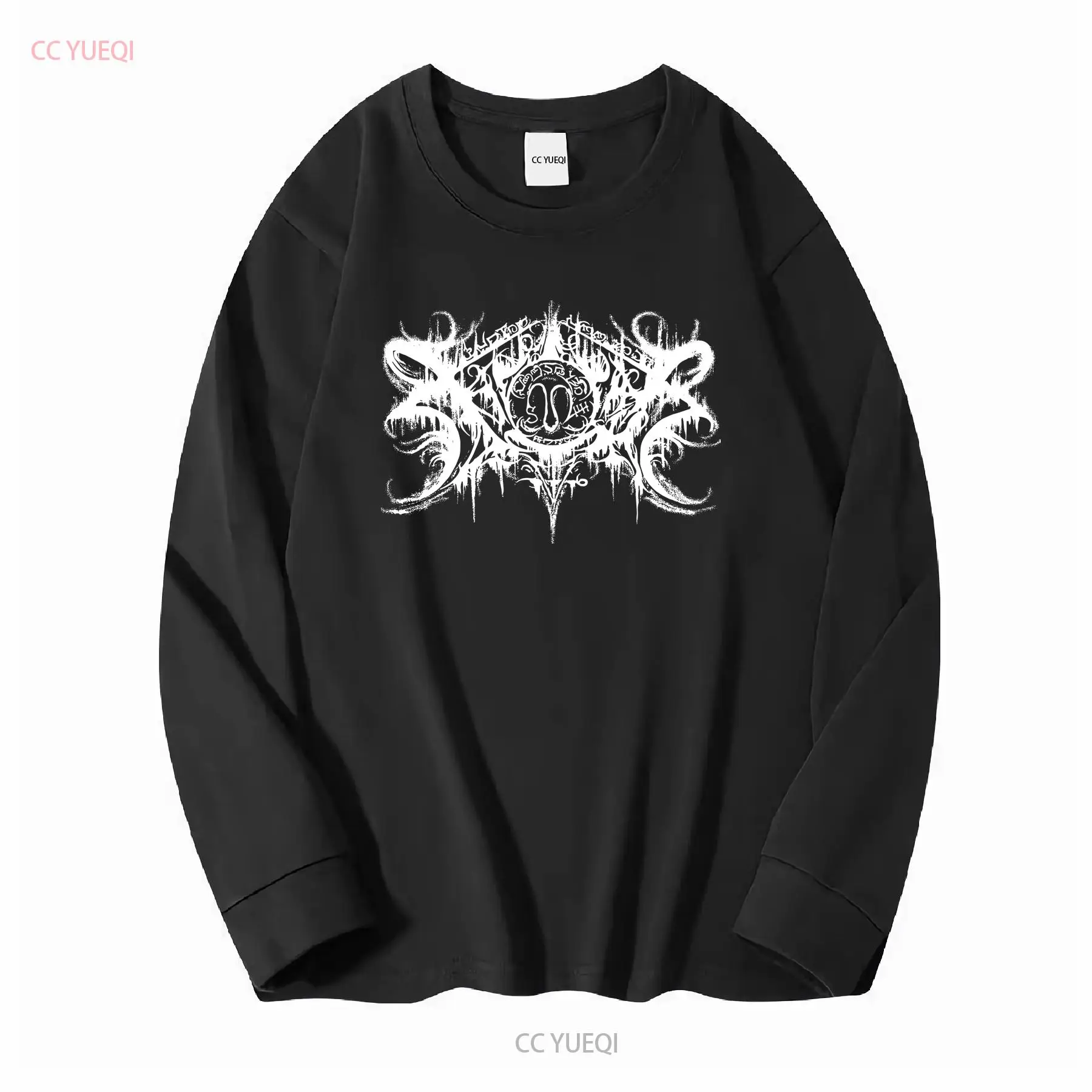 XASTHUR Kaus Baru Hitam Metal  - Streetwear Brand Tees ulasan dan harga