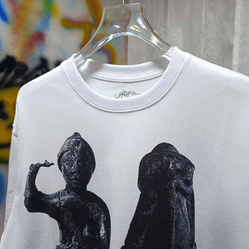 Kaus Katun Bernapas Putih Musi - Cactus Jack Tee ulasan dan harga