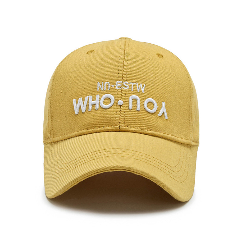 Topi Bisbol Huruf Terbalik Tre - Yellow Streetwear Brand ulasan dan harga