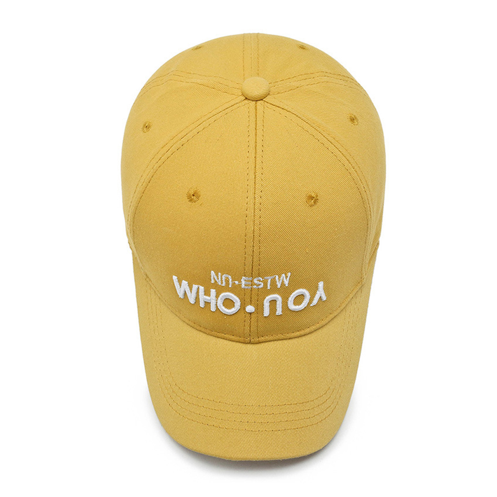 Topi Bisbol Huruf Terbalik Tre - Yellow Streetwear Brand ulasan dan harga