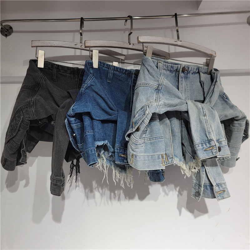 Celana Pendek Denim Wanita Jea - Streetwear Brand Pants ulasan dan harga