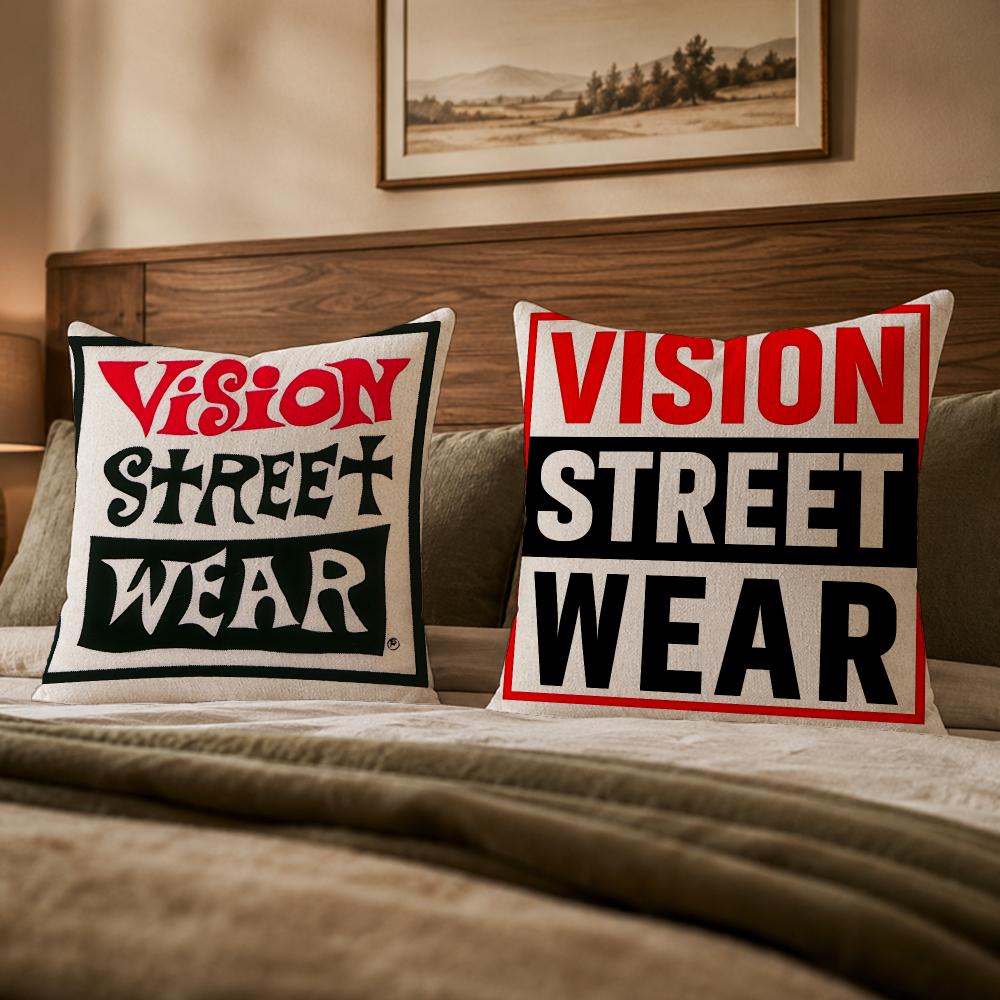 Sarung Bantal V-Vision Street  - Streetwear Brand Home Decor ulasan dan harga