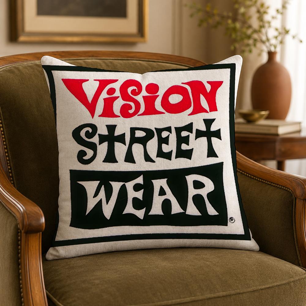 Sarung Bantal V-Vision Street  - Streetwear Brand Home Decor ulasan dan harga