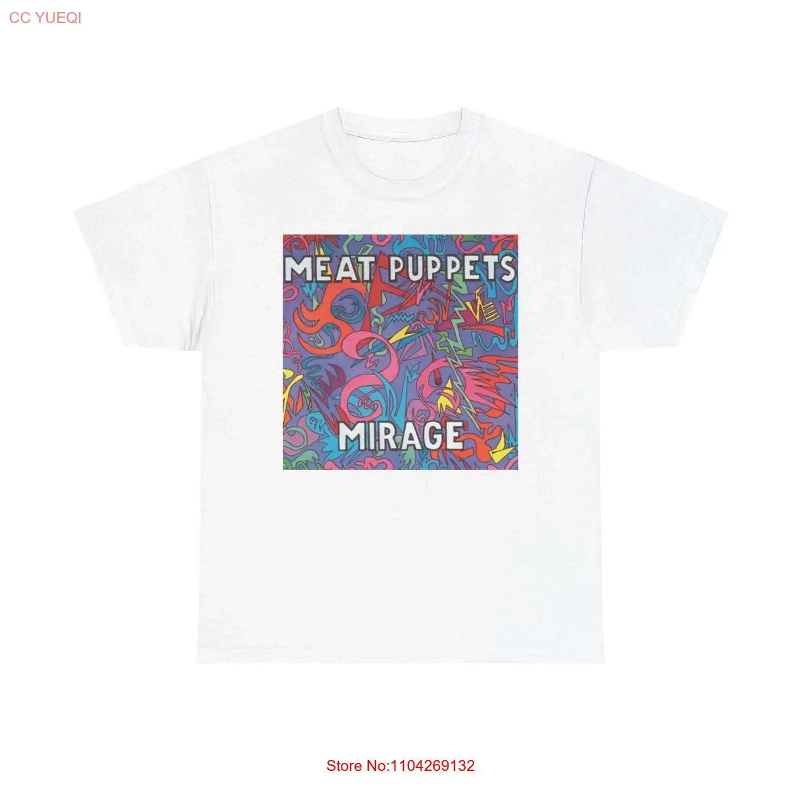 Kaos Meat Puppets Mirage Katun - Streetwear Brand Graphic Designer ulasan dan harga