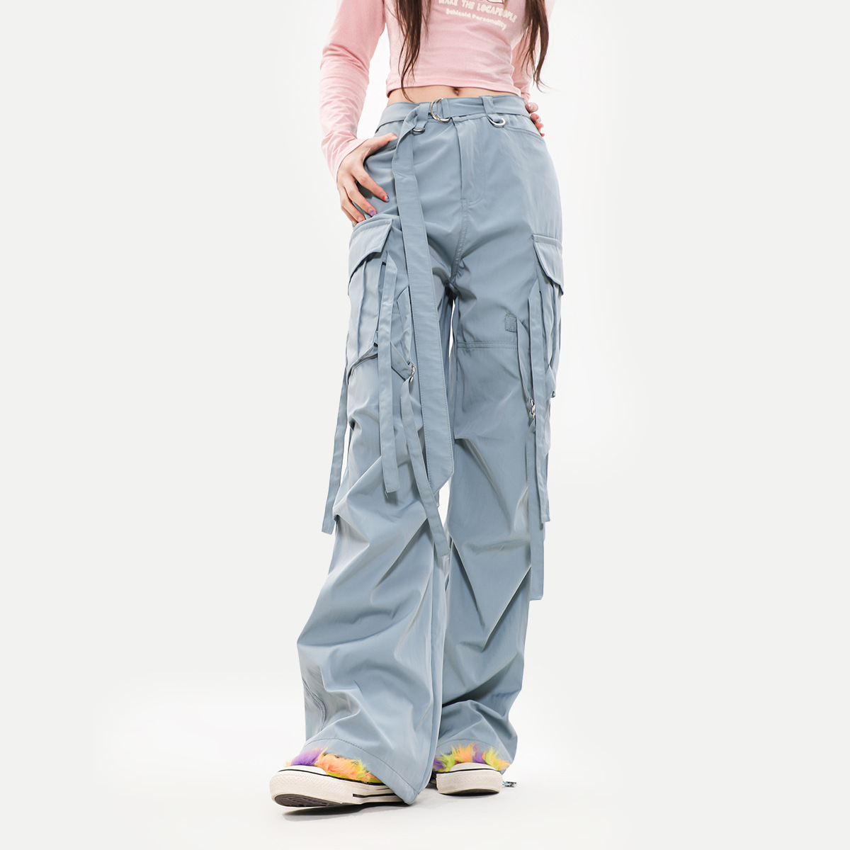 Celana Cargo Wanita Lipat Berg - Streetwear Brand Niche ulasan dan harga