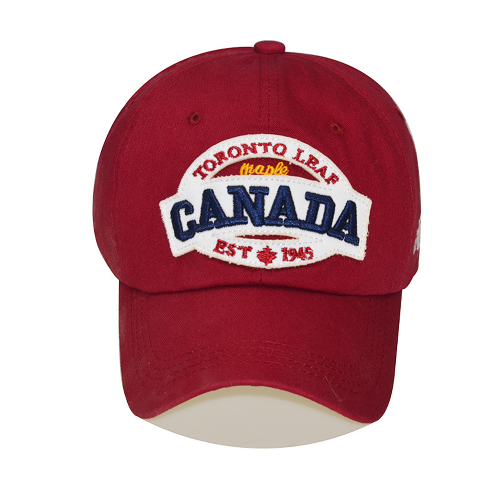 FS Topi Bisbol Kanada Daun Map - Yellow Streetwear Brand ulasan dan harga