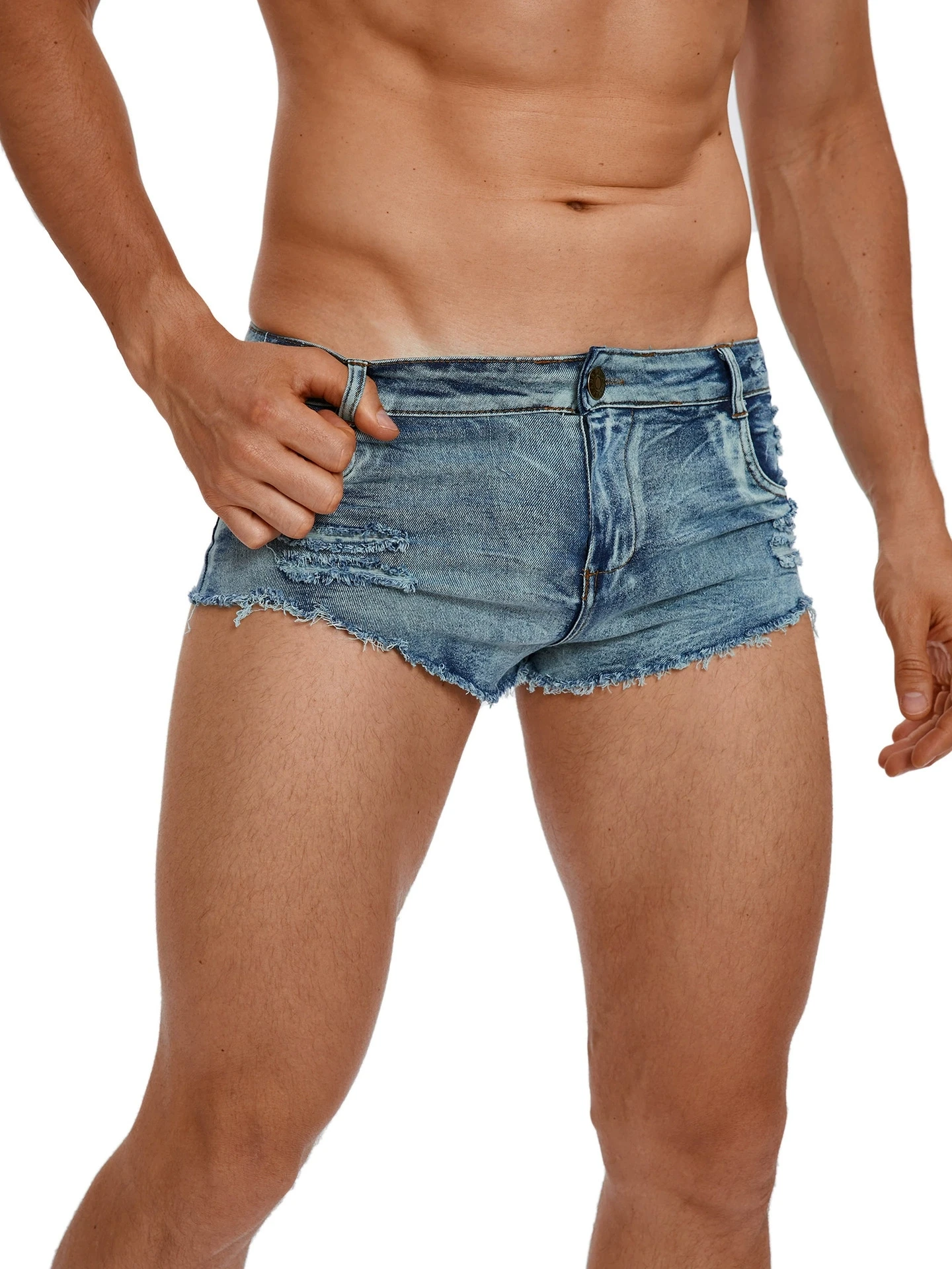 Celana Pendek Jeans Pinggang R - Streetwear Brand Shorts ulasan dan harga