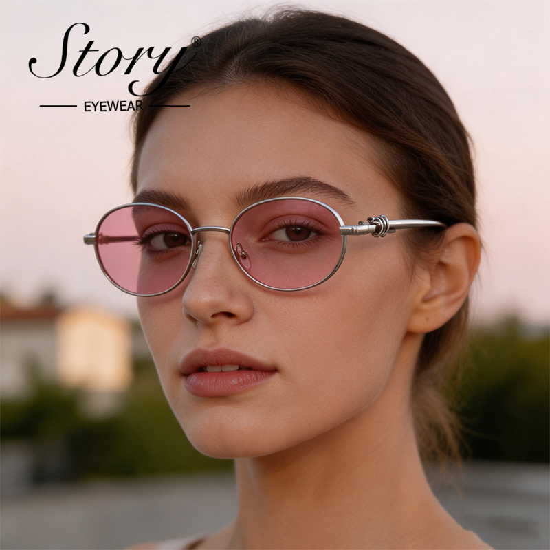 STORY Kacamata Hitam Oval Bing - Yellow Streetwear Brand ulasan dan harga